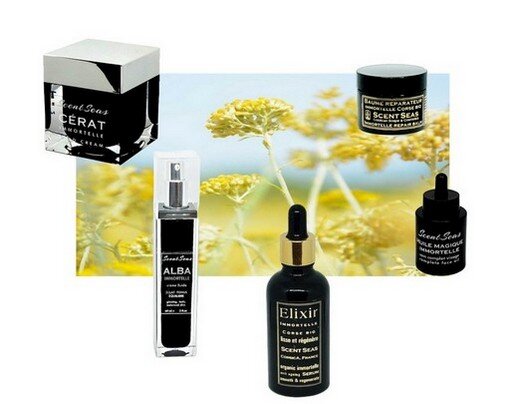 baume réparateur immortelle crème anti rides immortelle