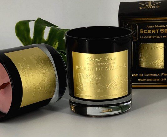 bougie de massage meche en bois les premiers en france scentseas createur senteur canistrelli