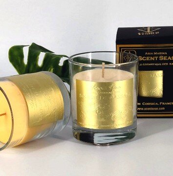 bougie parfumée parfums d'intérieur