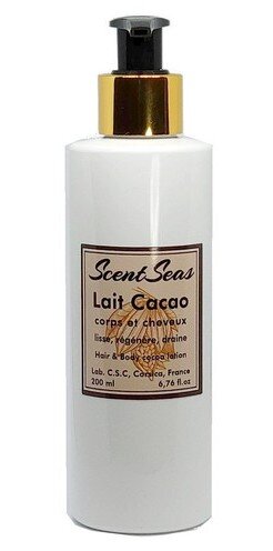 lait fermete nourrissant anti capitons cacao scentseas